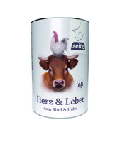 SEITZ HERZ & LEBER mit Rind und Huhn Premiumfutter...