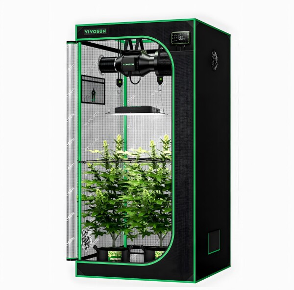 Vivosun Grow Komplett-Set: Die ultimative Lösung für Smart Growing im Indoor-Bereich 60 x 60 x 160